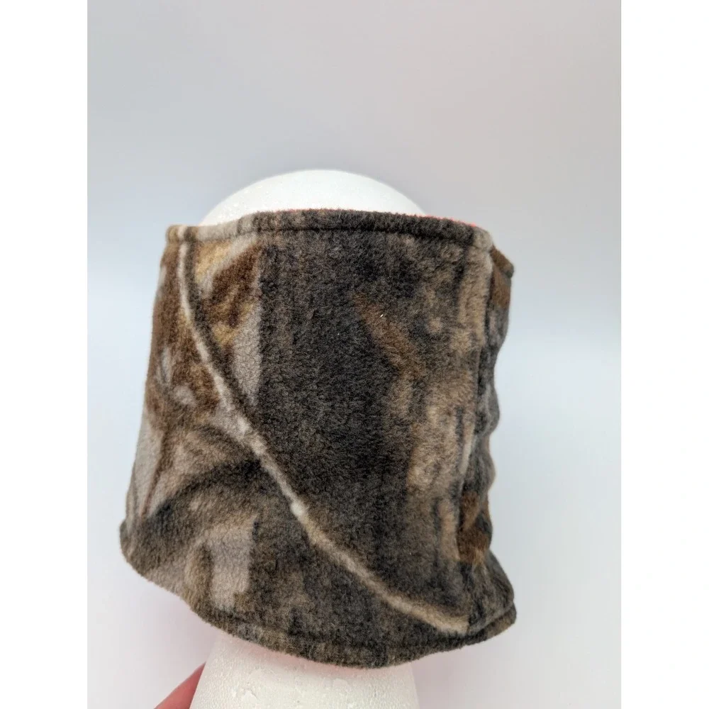 RedHead Camo Blaze Orange Reversible Fleece Neck Gaiter Thinsulate Supreme